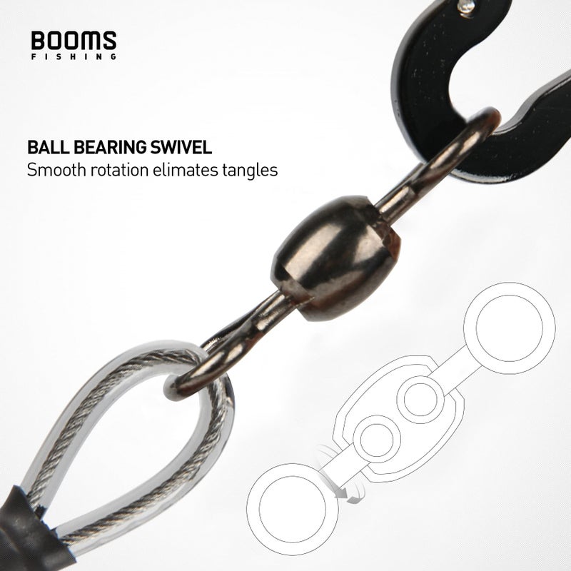 Booms Fishing T02 Fishing Pole Tether, Kayak Paddle Leash, Paddle Board Fishing Accessories, Heavy Duty Fishing Lanyard for Fishing Tools/Rods/Paddles, Assorted 3pcs - Image 5